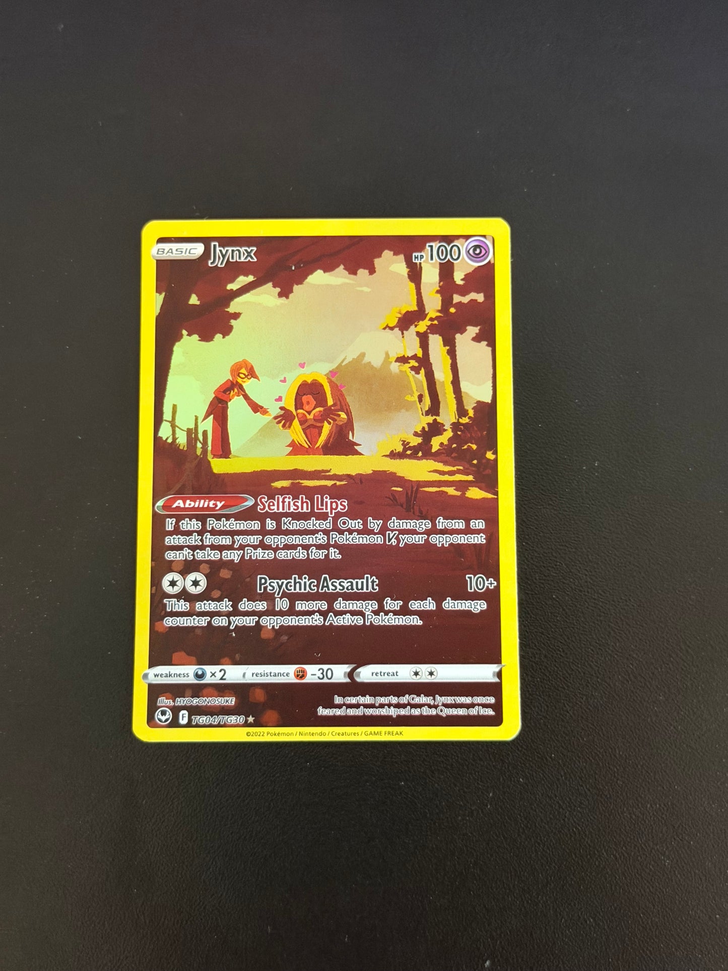 Jynx TG04/TG30 Trainer Gallery Silver Tempest Pokémon Card - English