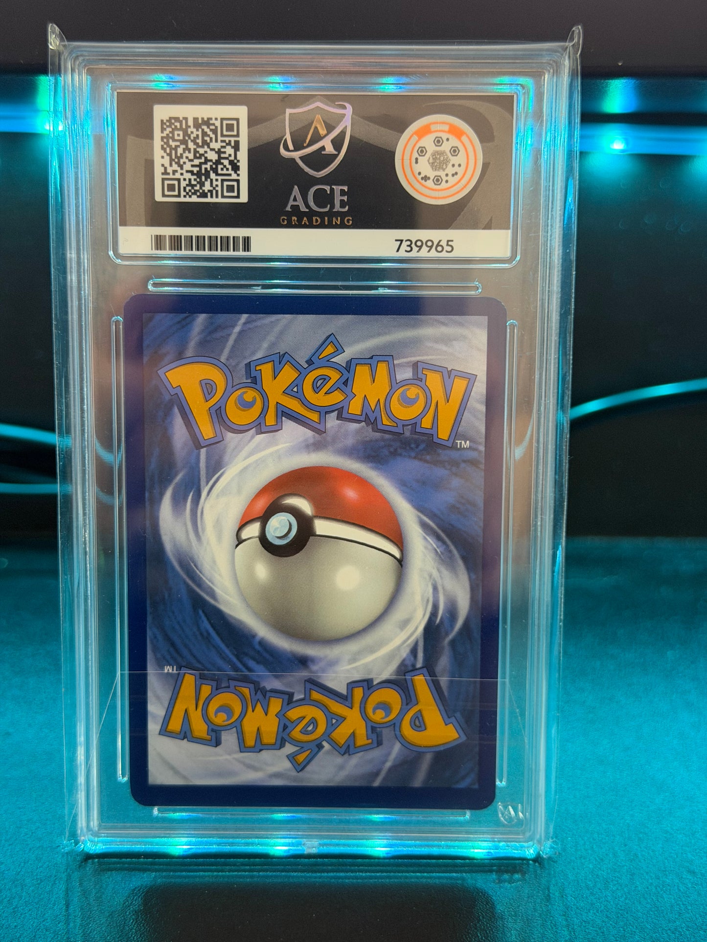 Team Rocket's Wobbuffet SVP 203 Black Star Promo - Mint 9 Ace Grading Card