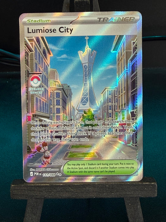 Lumiose City 111/088 Full Art Perfect Order Pokémon Card - English