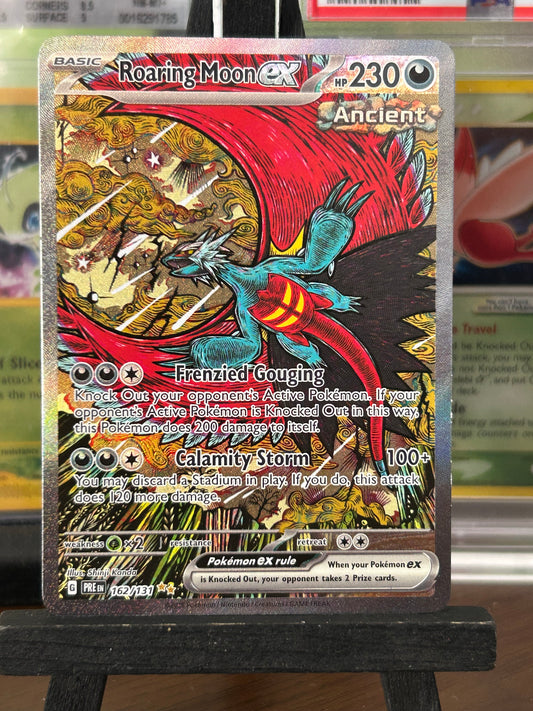 Roaring Moon SIR 162/131 Prismatic Evolutions Pokémon Card - English