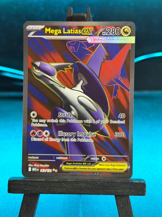Mega Latias ex 163/132 Full Art Mega Evolution Pokémon Card - English
