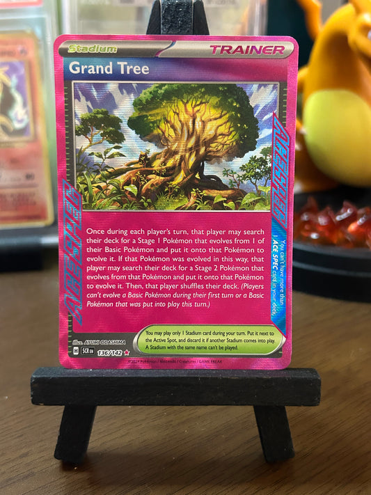 Grand Tree Ace Spec 136/142 Stellar Crown Pokémon Card - English