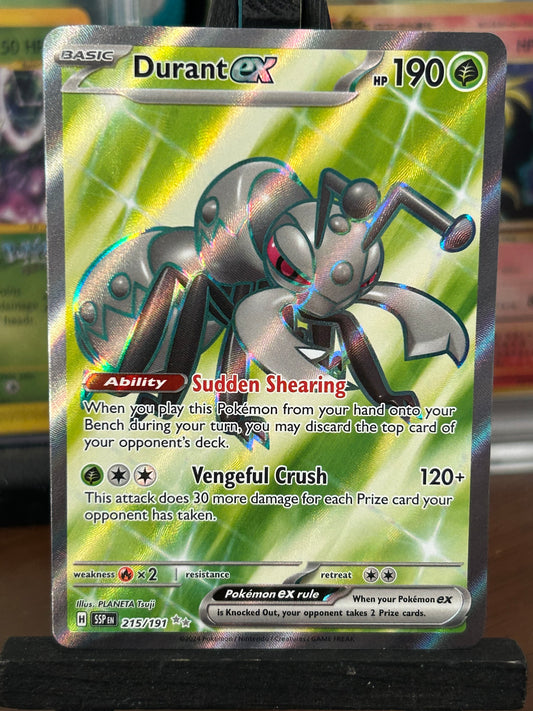 Durant Full Art 215/191 Surging Sparks Pokémon Card - English