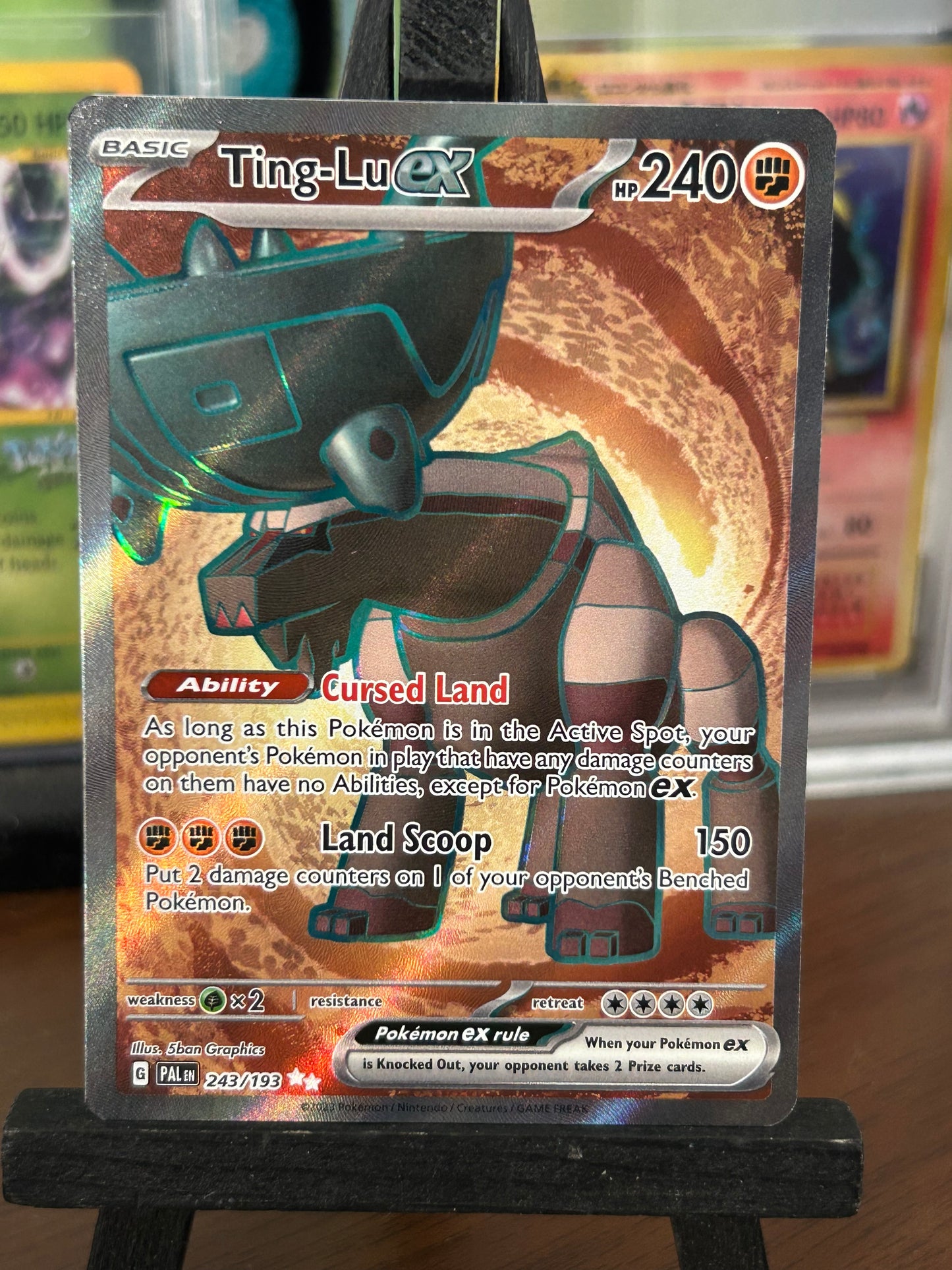 Ting Lu Full Art 243/193 Paldea Evolved Pokémon Card - English