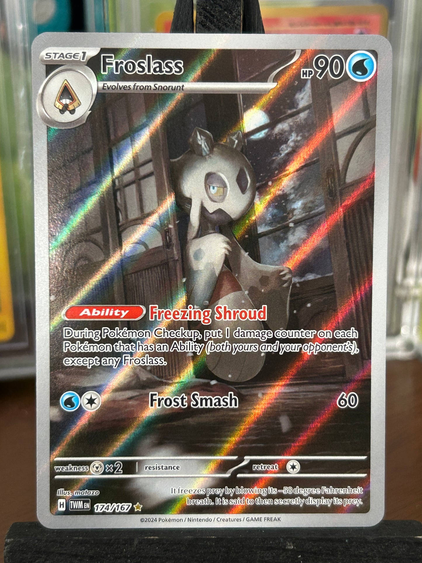 Froslass IR 174/167 Twilight Masquerade Pokémon Card - English