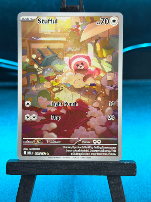 Stufful 154/132 IR Mega Evolution Pokémon Card - English