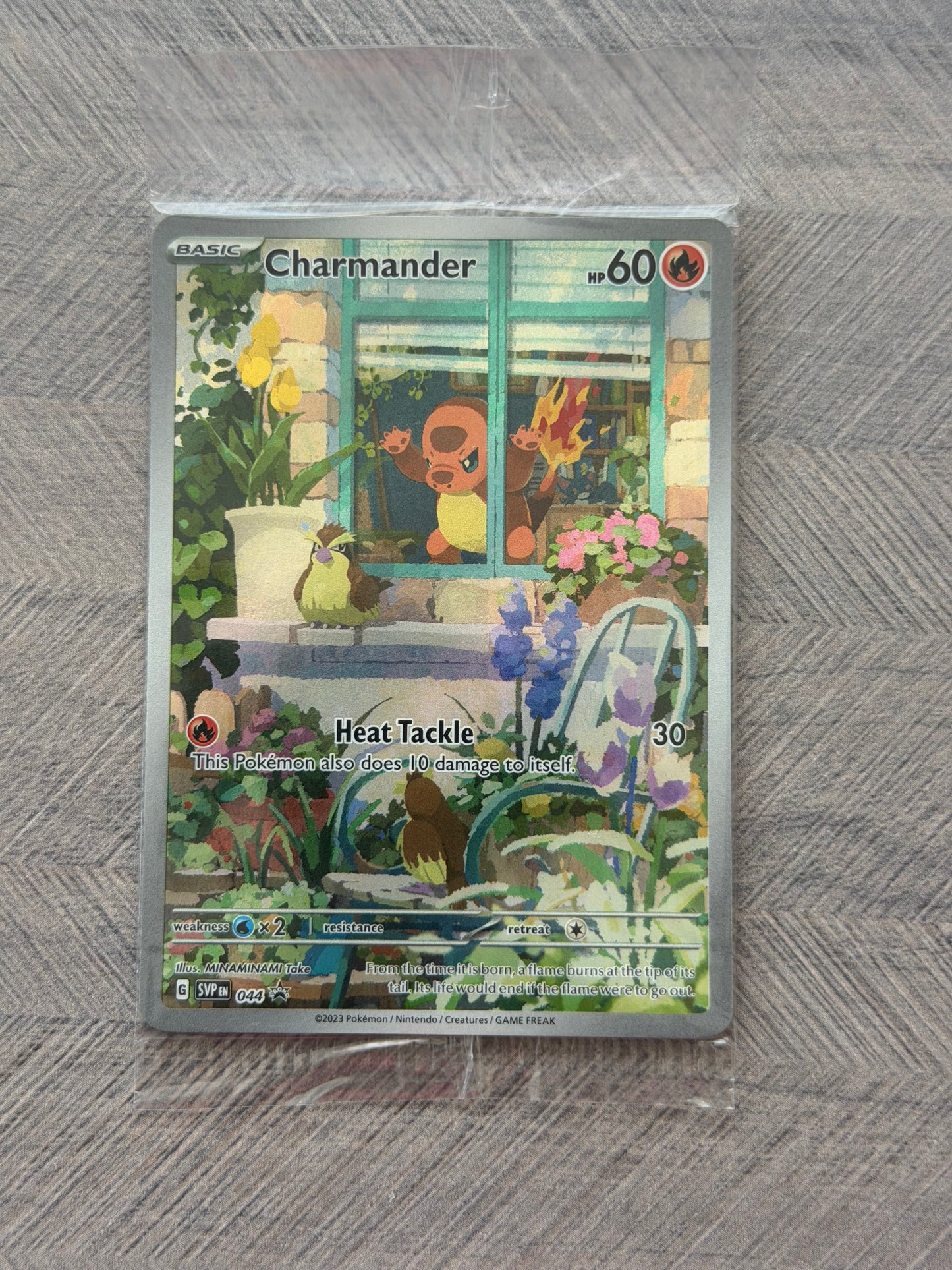 Charmander SVP 044 Black Star Promo Sealed Pokémon Card - English