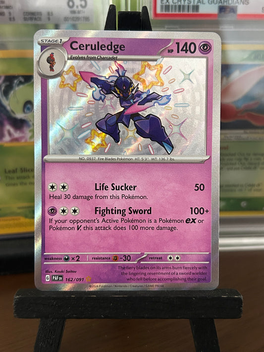 Ceruledge 162/091 Baby Shiny Paldean Fates Pokémon Card - English