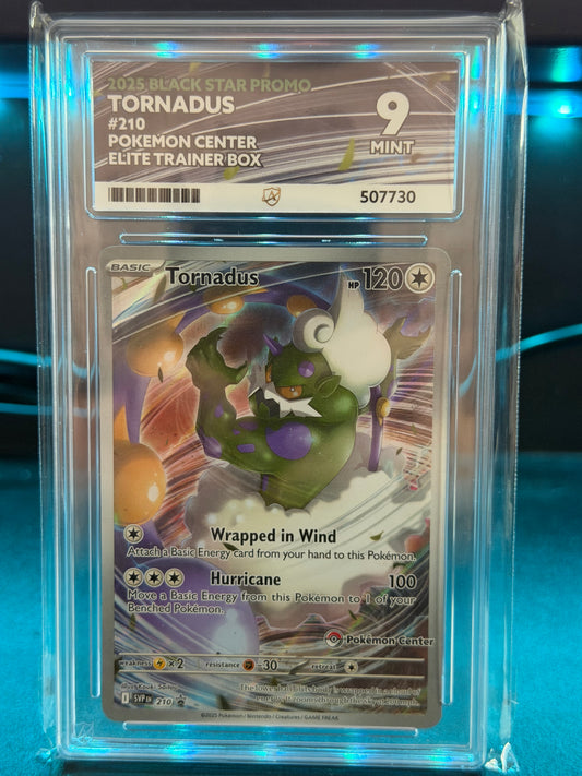 Tornadus SVP 210 Pokémon Centre Black Star Promo - Mint 9 Ace Grading Card