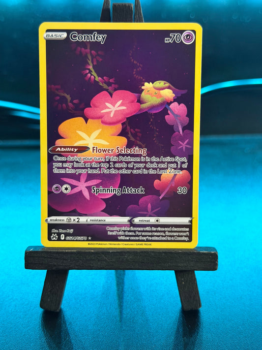 Comfey GG14/GG70 Crown Zenith Pokémon Card - English