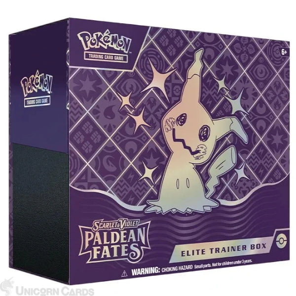 Paldean Fates Elite Trainer Box