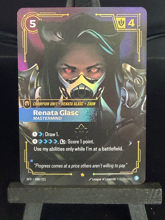 Renata Glasc - Mastermind 088/221 Epic Spiritforged Riftbound Card