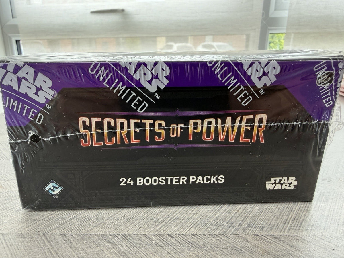 Star Wars TCG Unlimited: Secrets of Power - Sealed Booster Box (24 packs) - New