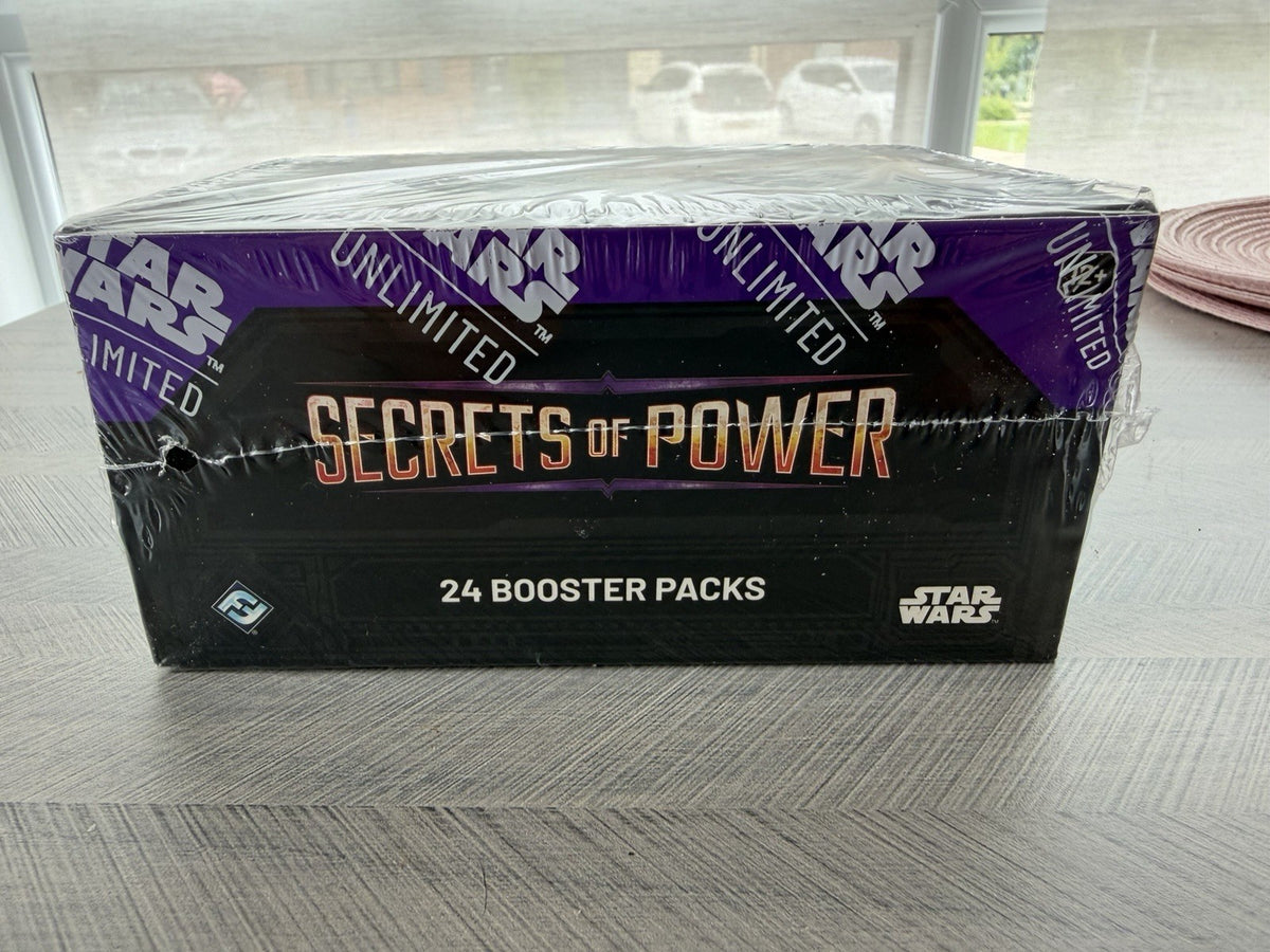 Star Wars TCG Unlimited: Secrets of Power - Sealed Booster Box (24 packs) - New