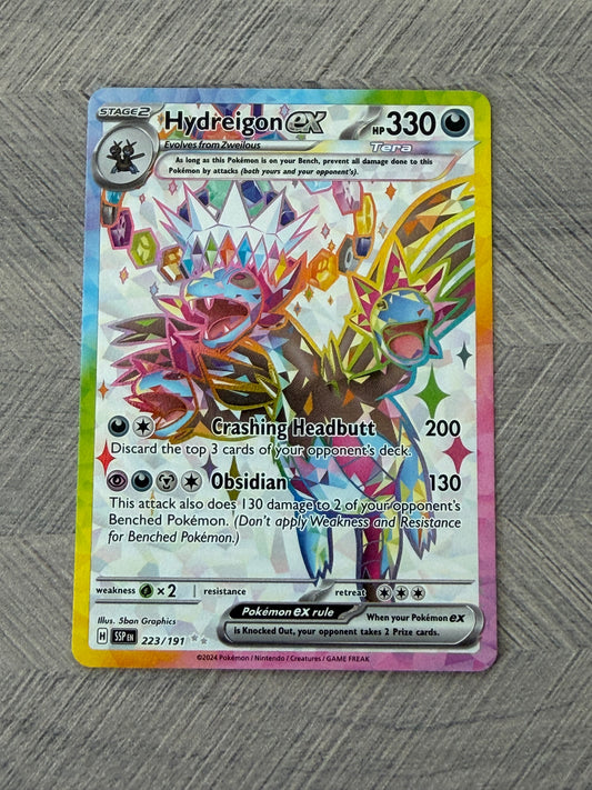 Hydreigon 223/191 Full Art Surging Sparks Pokémon Card - English