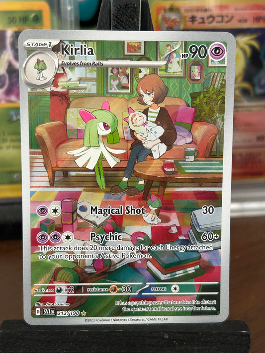 Kirlia IR 212/198 Scarlet & Violet Base Pokémon Card - English