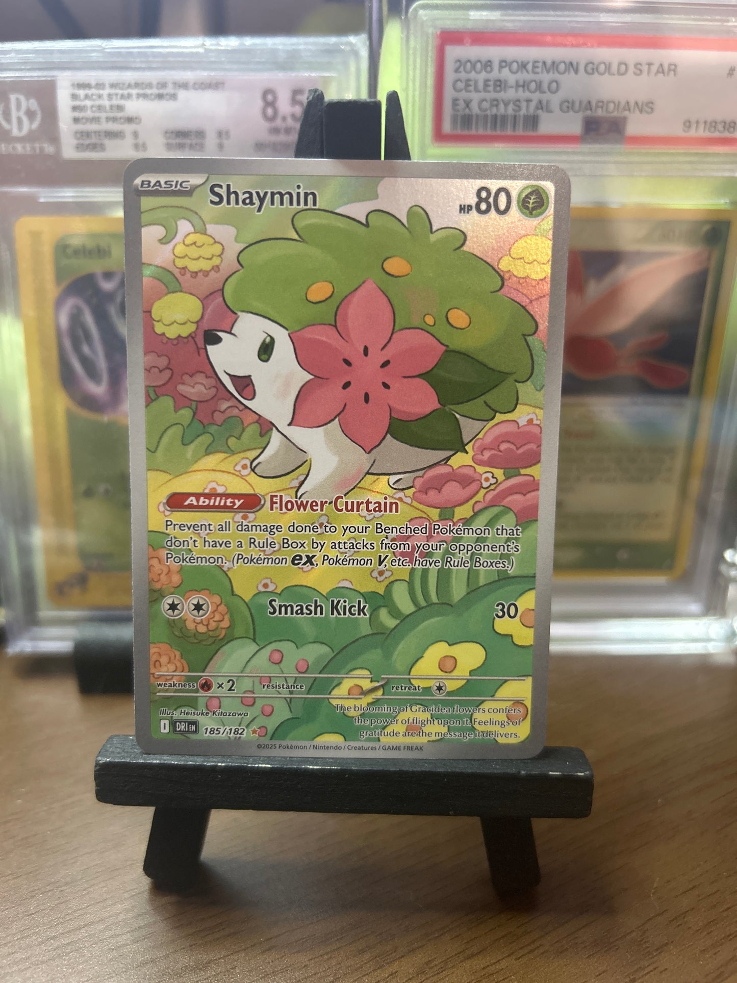 Shaymin IR 185/182 Destined Rivals Pokémon Card - English