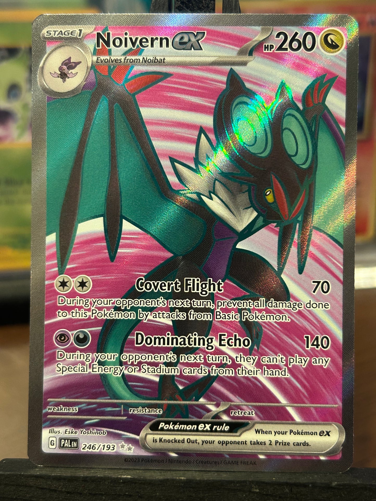 Noivern EX Full Art 246/193 Paldea Evolved Pokémon Card - English