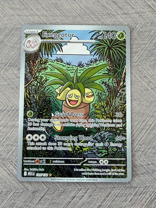 Exeggutor 135/132 IR Mega Evolution Pokémon Card - English