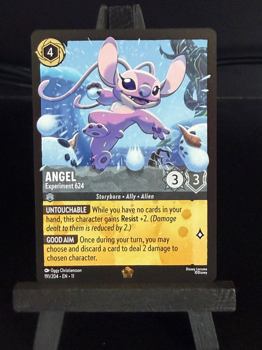 Angel - Experiment 64 191/204 Legendary Wintrerspell Disney Lorcana Card