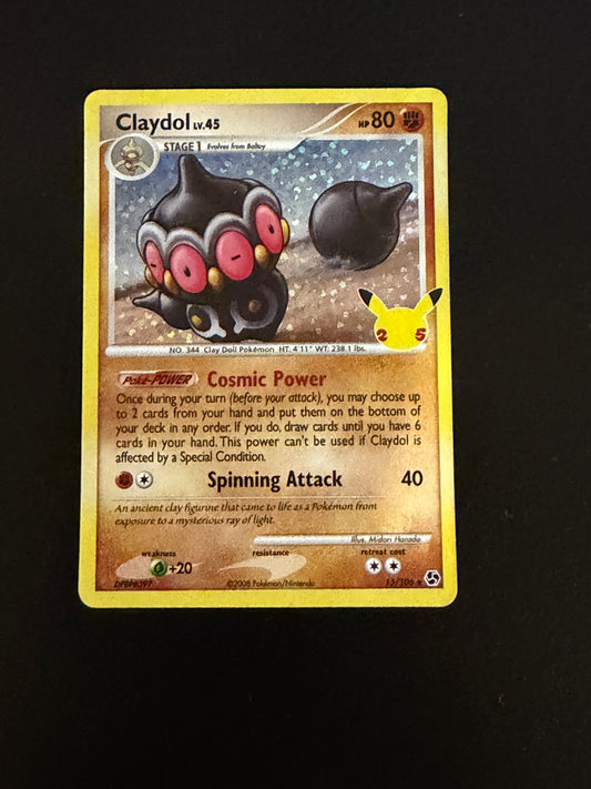 Claydol Classic Collection 13/106 Celebrations Pokémon Card - English
