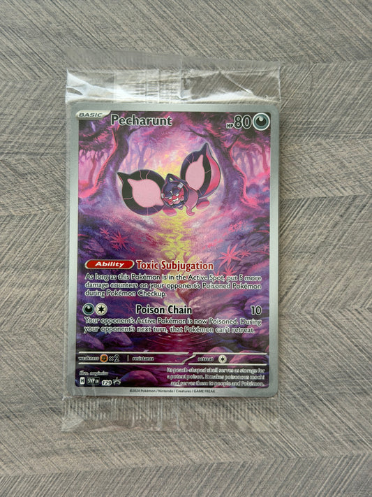 Pecharunt SVP 129 Black Star Promo Sealed Pokémon Card - English