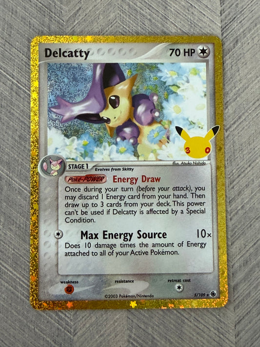 Delcatty 5/109 Classic Collection 30th Celebration Pokémon Card - English