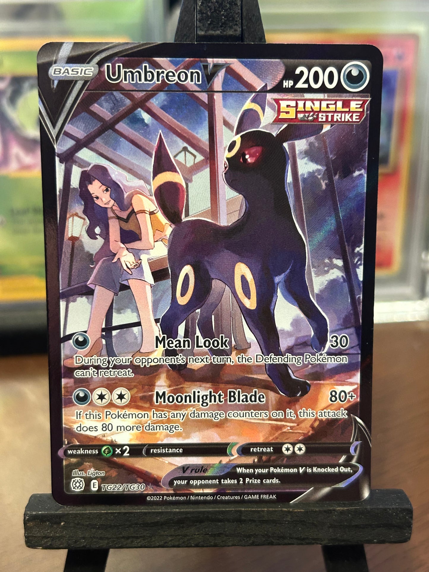 Umbreon V TG22/TG30 Brilliant Stars Pokémon Card - English