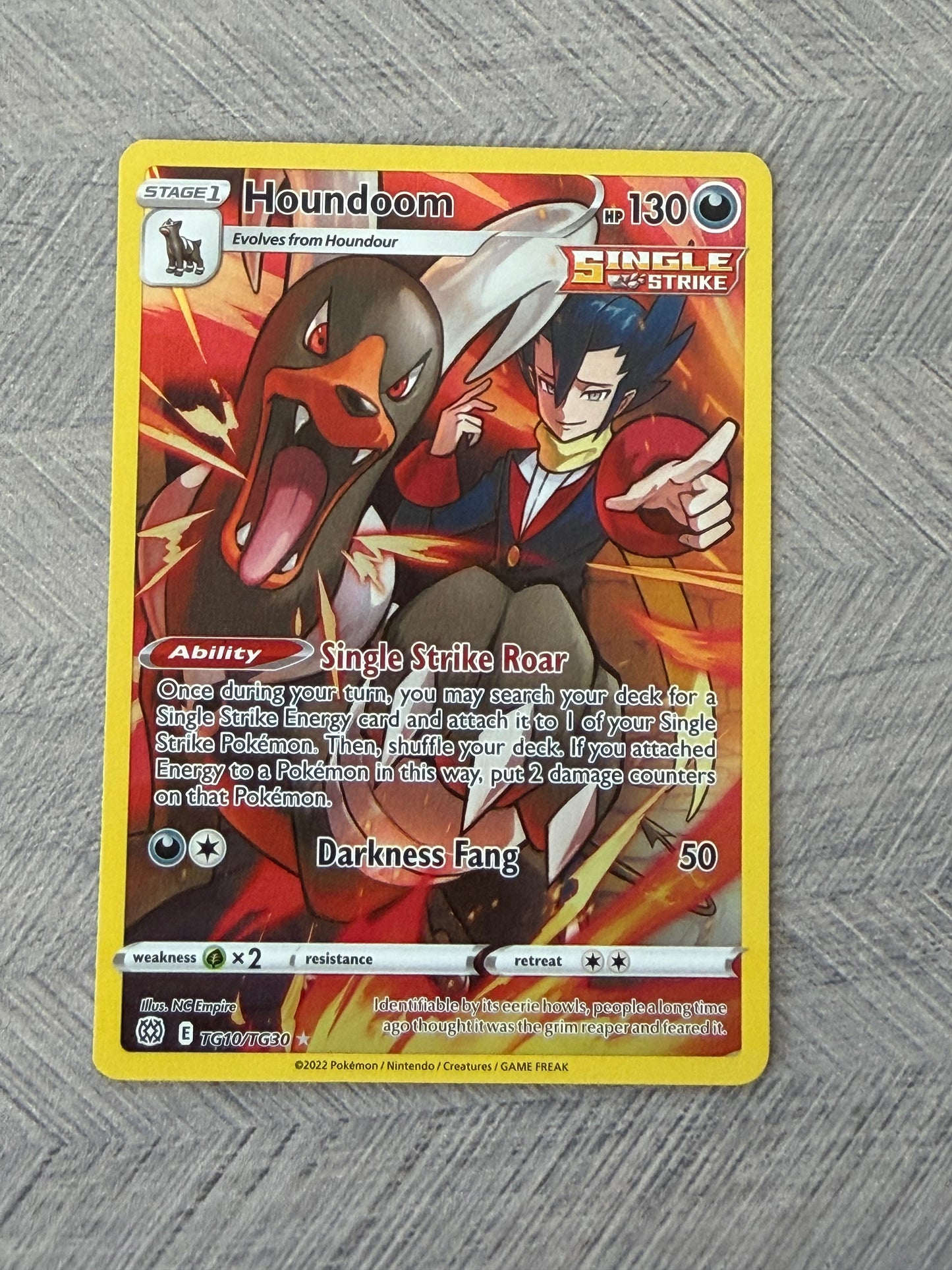 Houndoom TG10/TG30 Brilliant Stars Pokémon Card - English