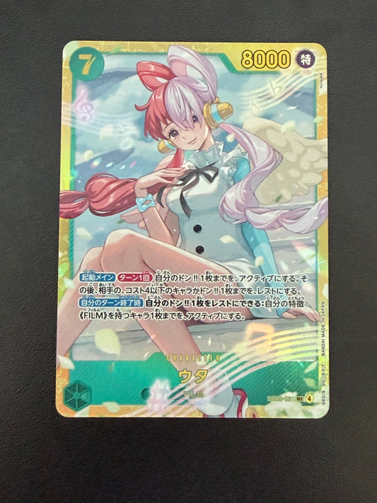 Uta EB03-061 SEC Heroines Edition One Piece Card - Japanese