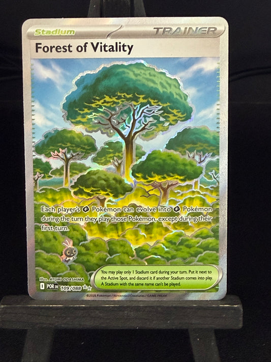 Forest of Vitality 109/088 Full Art Perfect Order Pokémon Card - English