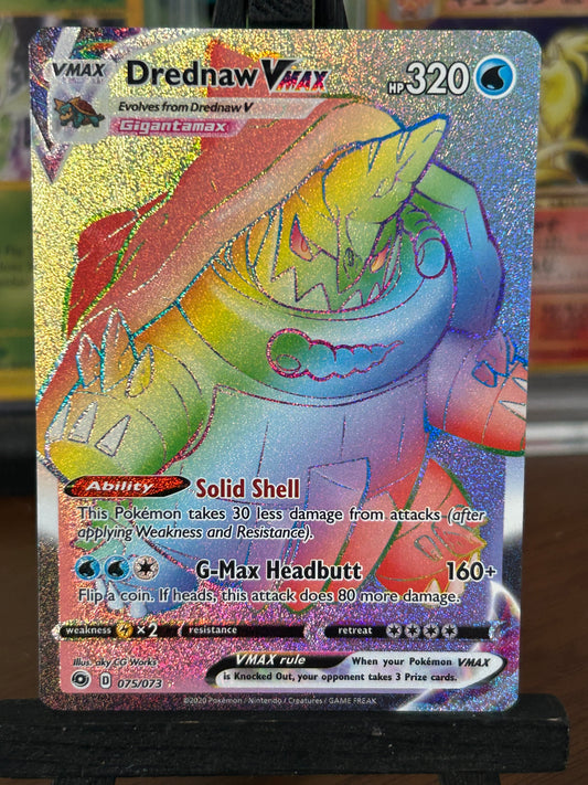 Drednaw Rainbow 075/073 Champions Path Pokémon Card - English