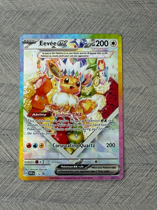 Eevee SVP 174 - Black Star Promo Prismatic Evolutions Pokémon Card - English