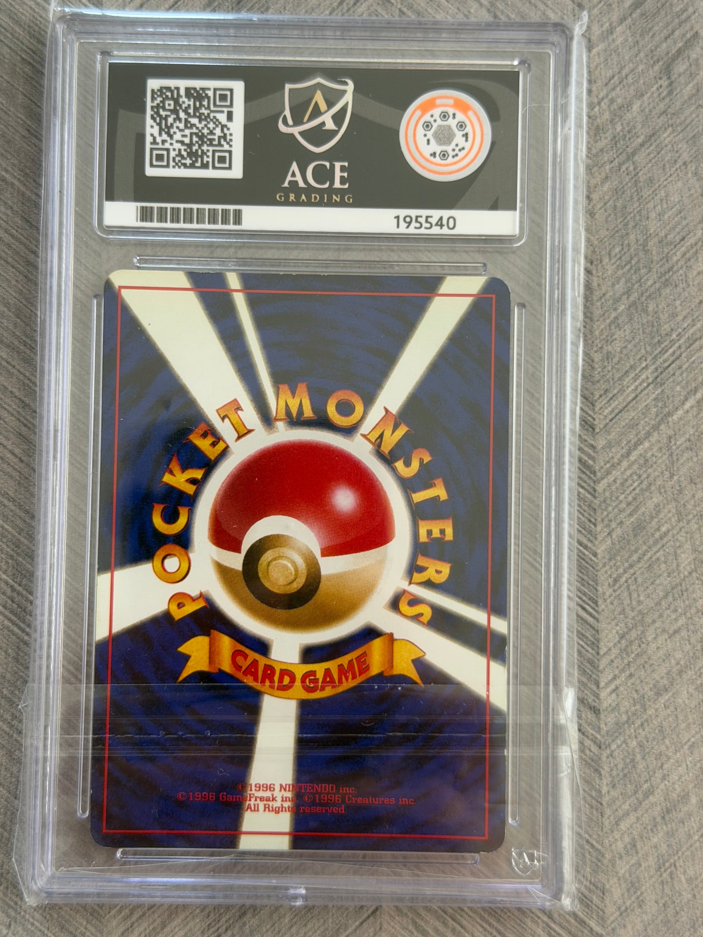 Lapras 131 - Mystery of the Fossils - EX-MT 6 Ace Grading Card - Japanese