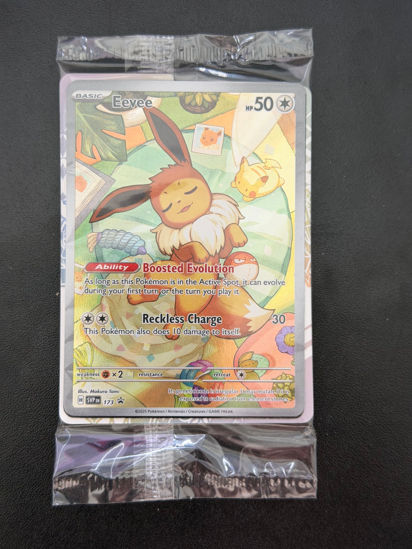 Eevee SVP 173 - Black Star Promo SEALED Pokémon Card - English