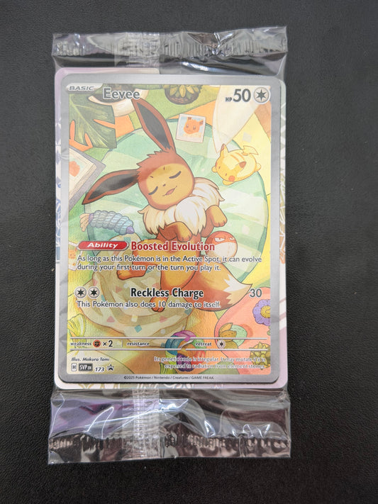 Eevee SVP 173 - Black Star Promo SEALED Pokémon Card - English