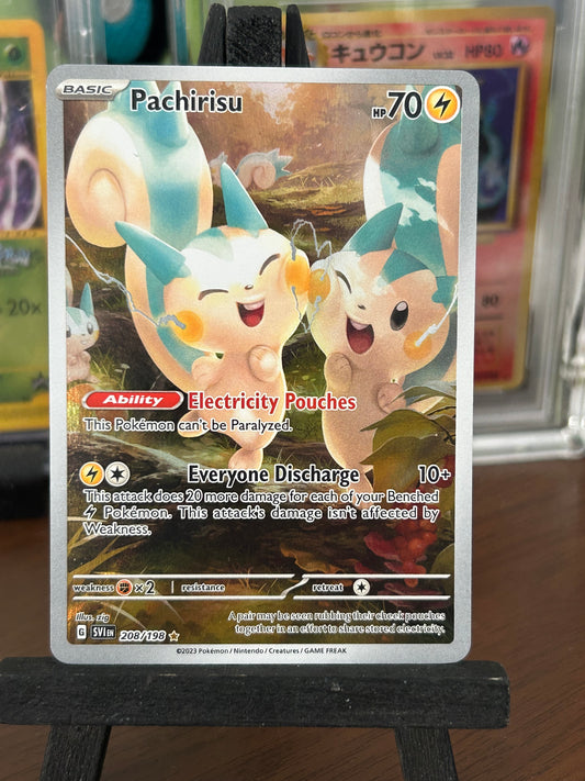 Pachirisu IR 208/198 Scarlet & Violet Base Pokémon Card - English