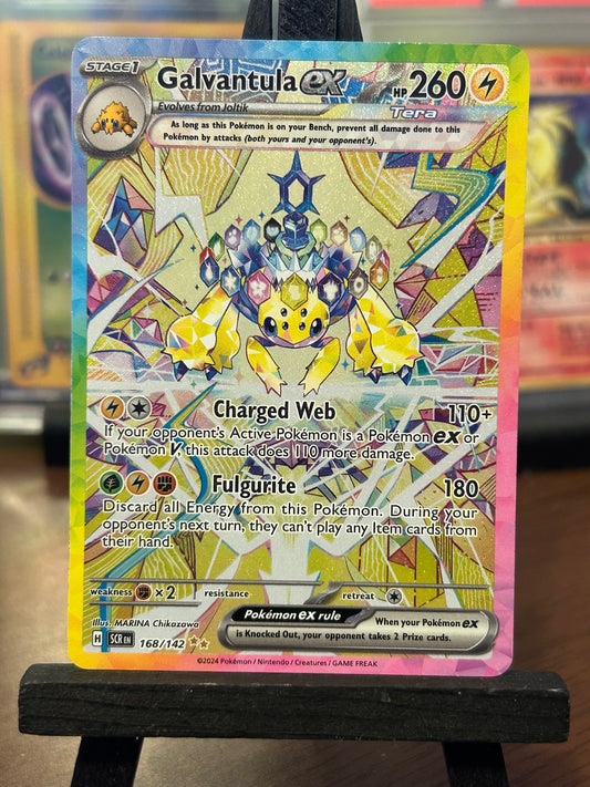 Galvantula SIR 168/142 Stellar Crown Pokémon Card - English