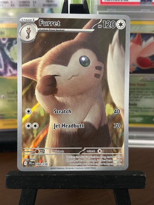 Furret 168/159 Journey Together Pokémon Card - English