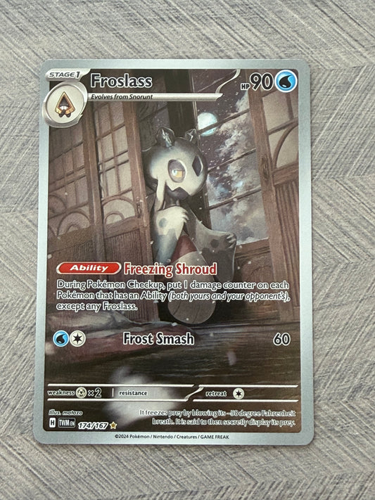 Froslass 174/167 IR Twilight Masquerade Pokémon Card - English