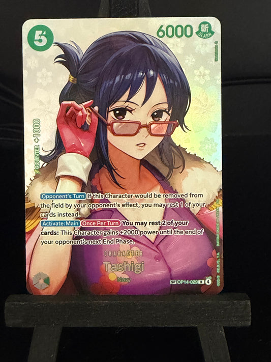 Tashigi OP14-029 SP The Time of Battle (OP-16) One Piece Card - English