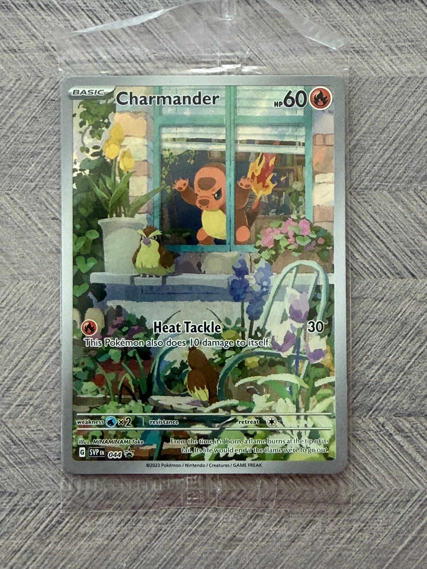 Charmander SVP 044 Black Star Promo Sealed Pokémon Card - English