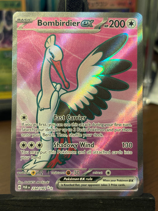 Bombirdier EX 234/182 Paradox Rift Pokémon Card - English