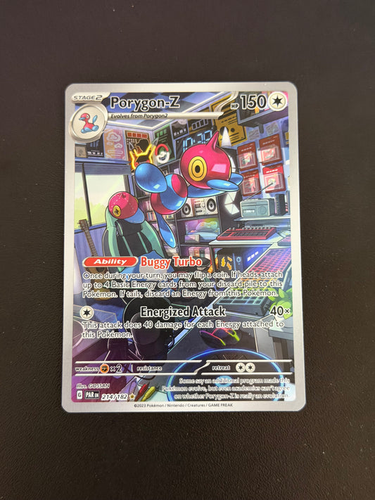 Porygon-Z 214/182 IR Paradox Rift Pokémon Card - English