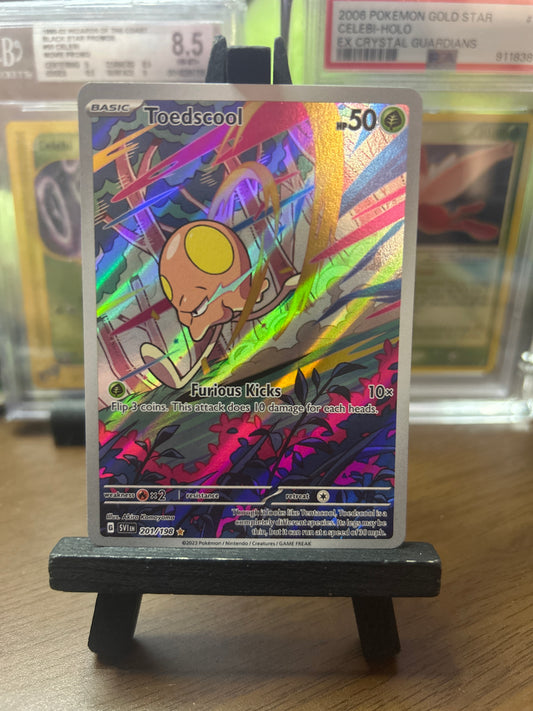Toedscool IR 201/198 Scarlet & Violet Base Pokémon Card - English