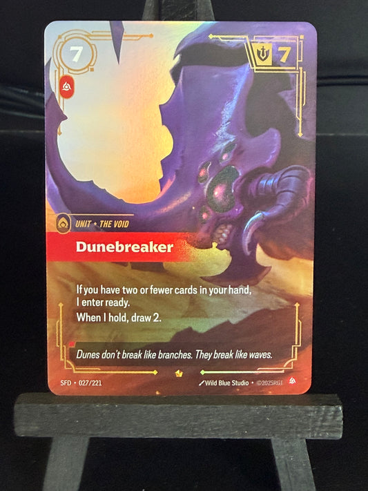 Dunebreaker 027/221 Epic Spiritforged Riftbound Card
