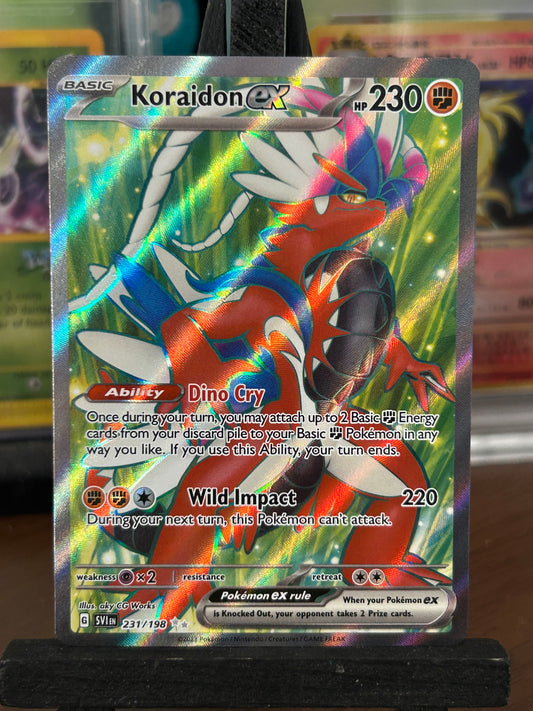 Koraidon Full Art 231/198 Scarlet & Violet Base Pokémon Card - English