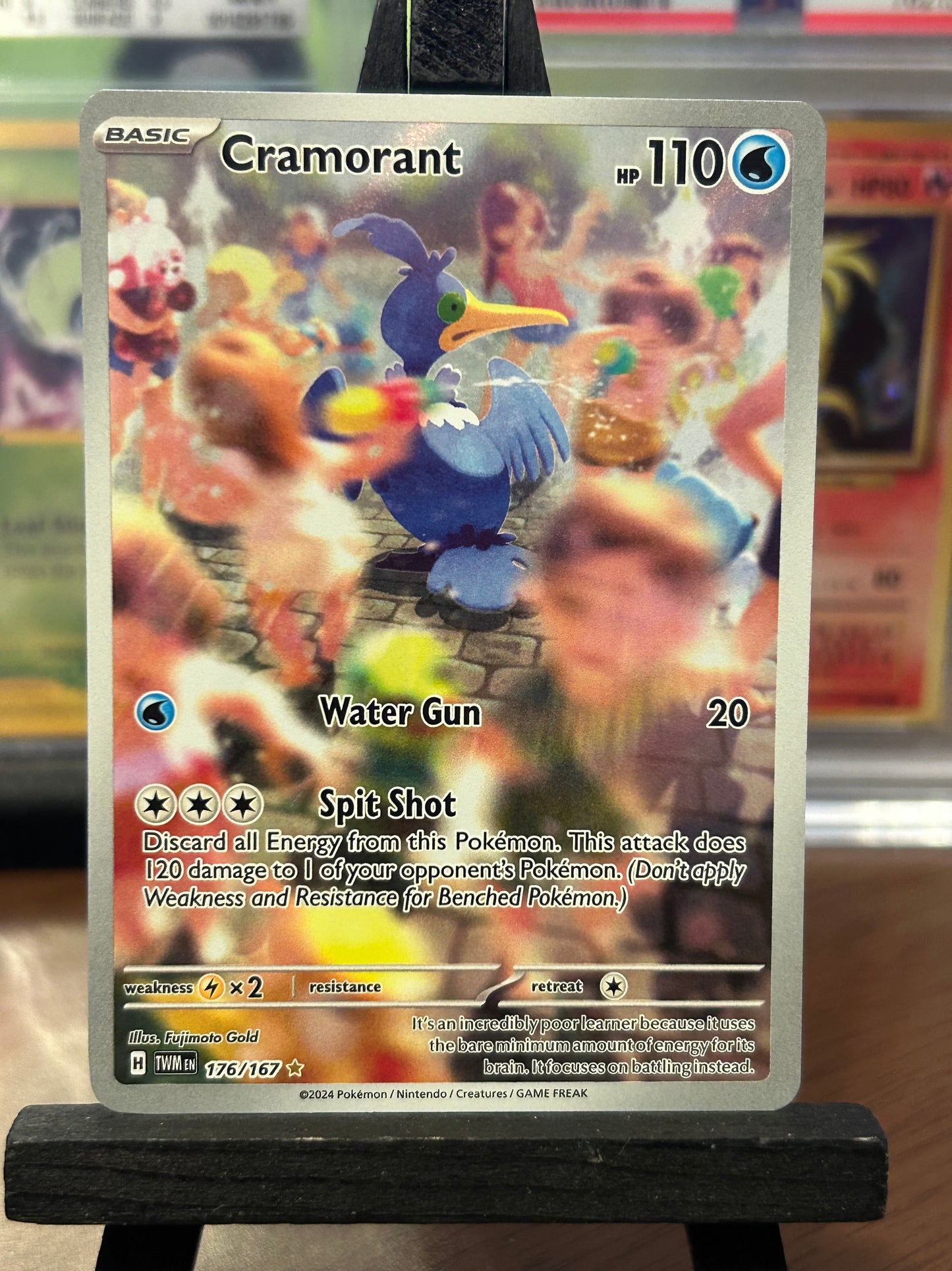 Cramorant IR 176/167 Twilight Masquerade Pokémon Card - English