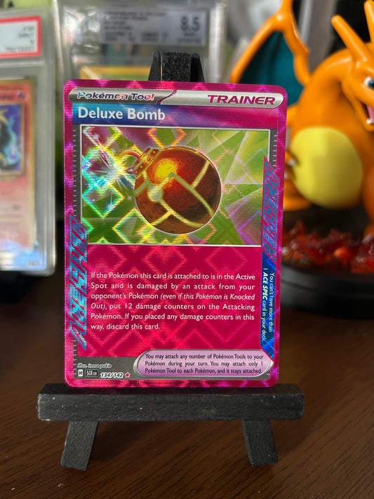 Deluxe Bomb Ace Spec 134/142 Stellar Crown Pokémon Card - English