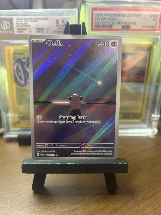 Cleffa IR 202/197 Obsidian Flames Pokémon Card - English